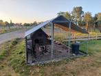 Kippenren 6mx3m tekoop, 2 jaar oud, Dieren en Toebehoren, Pluimvee | Toebehoren, Ophalen, Zo goed als nieuw