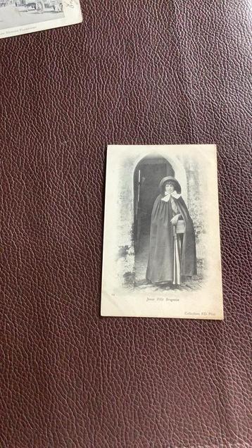 Postkaart brugge  jeune fille brugeoise, Enlèvement
