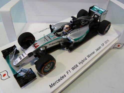Lewis Hamilton 1:43 Winner Japan GP 2015 Spark SJ035 W06, Verzamelen, Automerken, Motoren en Formule 1, Nieuw, Formule 1, Ophalen of Verzenden
