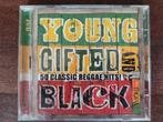 2-CD : YOUNG GIFTED AND BLACK - 50 CL. REGGAE HITS (TROJAN), Cd's en Dvd's, Cd's | Reggae en Ska, Ophalen of Verzenden, Zo goed als nieuw