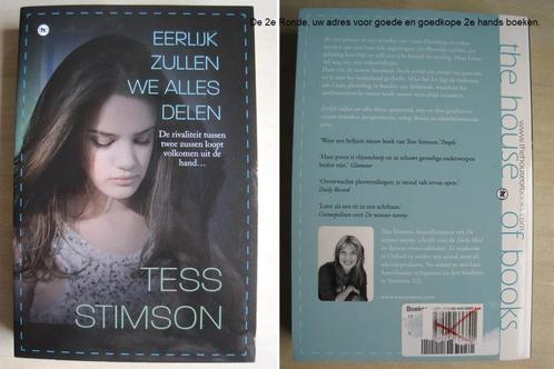 144 - Eerlijk zullen we alles delen - Tess Stimson, Boeken, Thrillers, Zo goed als nieuw, Ophalen of Verzenden