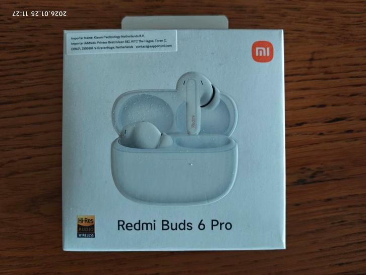 Redmi Buds 6 pro NEUF, Télécoms, Téléphonie mobile | Écouteurs, Neuf, Intra-auriculaires (Earbuds), Bluetooth, Enlèvement