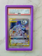 Solgaleo & Lunala gx psa 10, Hobby en Vrije tijd, Ophalen of Verzenden, Nieuw, Losse kaart, Foil