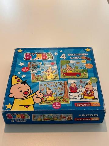 Bumba 4 puzzels: 4, 6, 9 en 16 stukken beschikbaar voor biedingen
