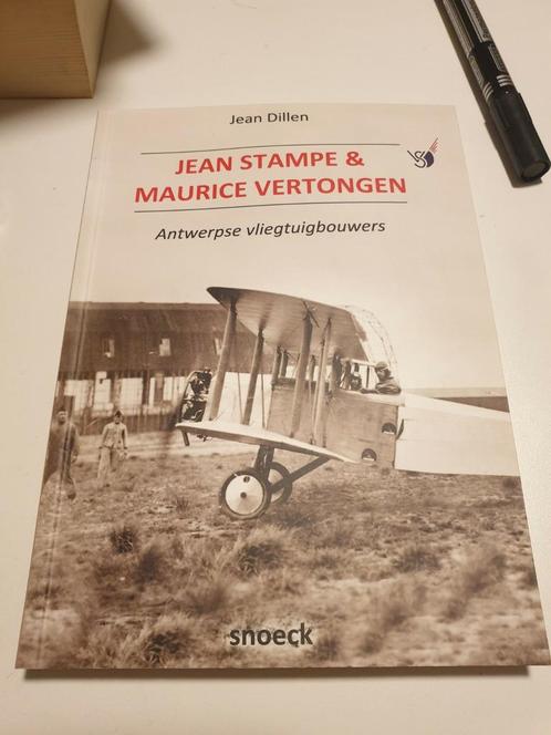 J Dillen - J Stampe & M Vertongen ANTWERPSE VLIEGTUIGBOUWERS, Boeken, Overige Boeken, Zo goed als nieuw, Ophalen of Verzenden