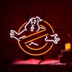 Ghostbusters glas neon lichtreclame / lamp, Verzamelen, Ophalen of Verzenden, Nieuw, Lichtbak of (neon) lamp