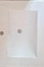 Nieuwe ingebouwde keramische spoelbak + nieuwe spiegel, Ophalen, Nieuw, Wastafel