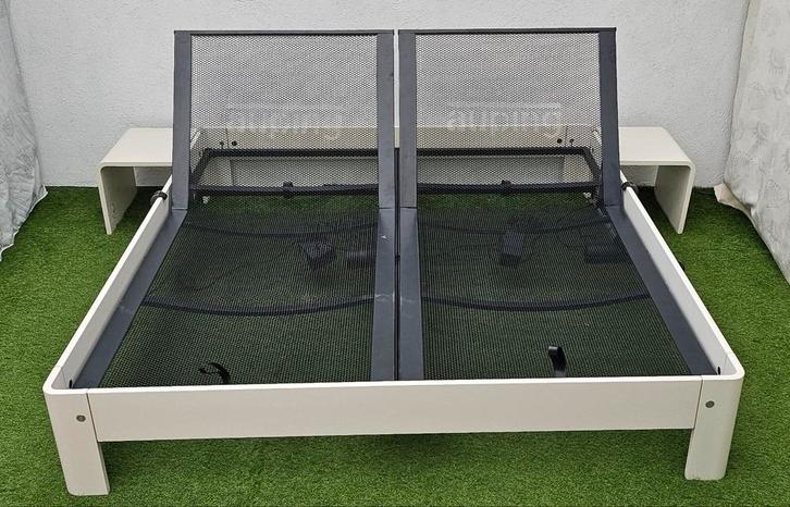 Auping Auronde Elektrisch Bed180x200cm met 2 Bijzettafeltjes, Huis en Inrichting, Slaapkamer | Beddengoed, Zo goed als nieuw, Ophalen of Verzenden