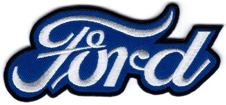Ford stoffen opstrijk patch embleem #3, Verzamelen, Automerken, Motoren en Formule 1, Nieuw, Auto's, Verzenden