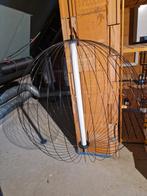 Lamp eettafel, Enlèvement, Comme neuf, Métal, 50 à 75 cm