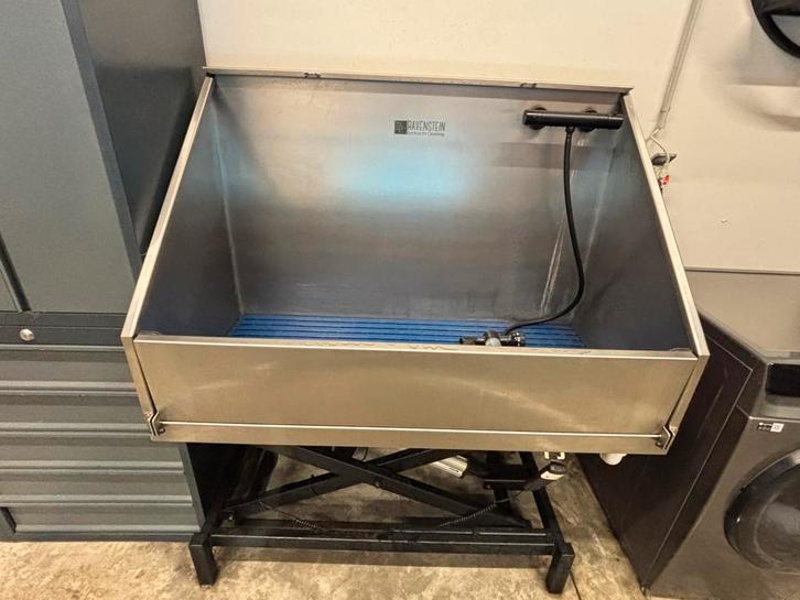 Ravenstein inox hondenbad XL, Dieren en Toebehoren, Honden-accessoires, Zo goed als nieuw, Ophalen