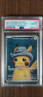 PSA10 Pokémon pikachu with grey felt hat X van Gogh, Hobby en Vrije tijd, Ophalen of Verzenden, Nieuw