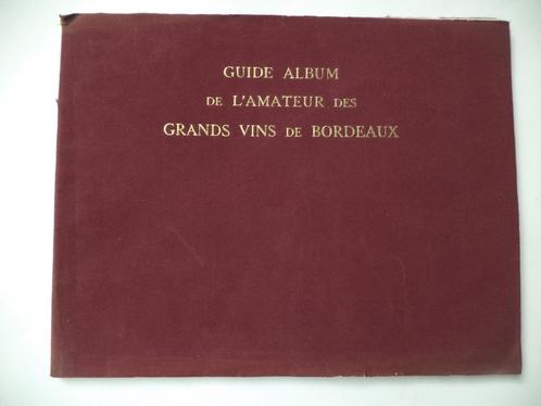 1931 Guide album de l'amateur des grands vins Bordeaux wijn, Verzamelen, Wijnen, Ophalen of Verzenden