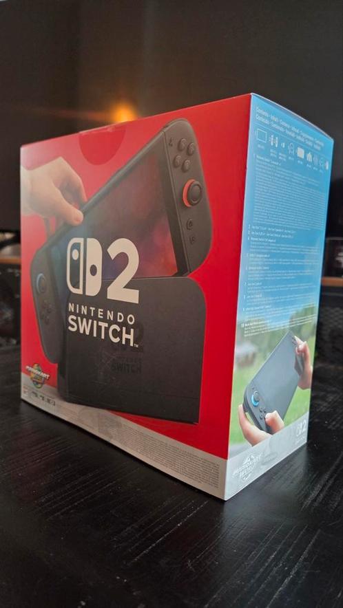 Nintendo Switch 2 + Mario Kart World.
+ originele aankoopbon, Games en Spelcomputers, Spelcomputers | Nintendo Switch, Nieuw, Ophalen of Verzenden