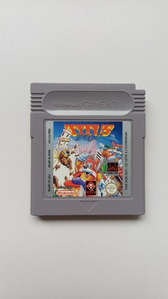 Titus The Fox DMG-FO-FAH + ORIGINAL MANUAL, Games en Spelcomputers, Games | Nintendo Game Boy, Ophalen of Verzenden