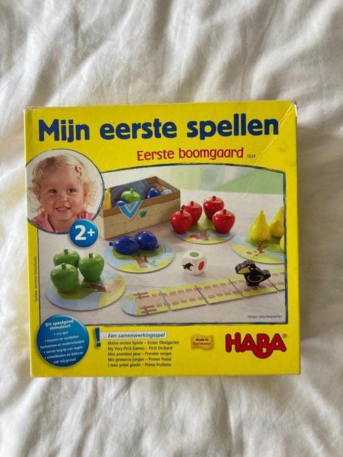 HABA Eerste boomgaard - Mijn eerste spellen, Enfants & Bébés, Jouets | Éducatifs & Créatifs, Utilisé, Enlèvement ou Envoi