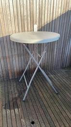 Te koop 2st opplooibare staan tafels, Ophalen, Zo goed als nieuw, Overige materialen, Inklapbaar