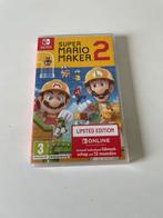 Super Mario Maker 2 - Edition limitée, Games en Spelcomputers, Games | Nintendo Switch, Avontuur en Actie, Online, Ophalen of Verzenden