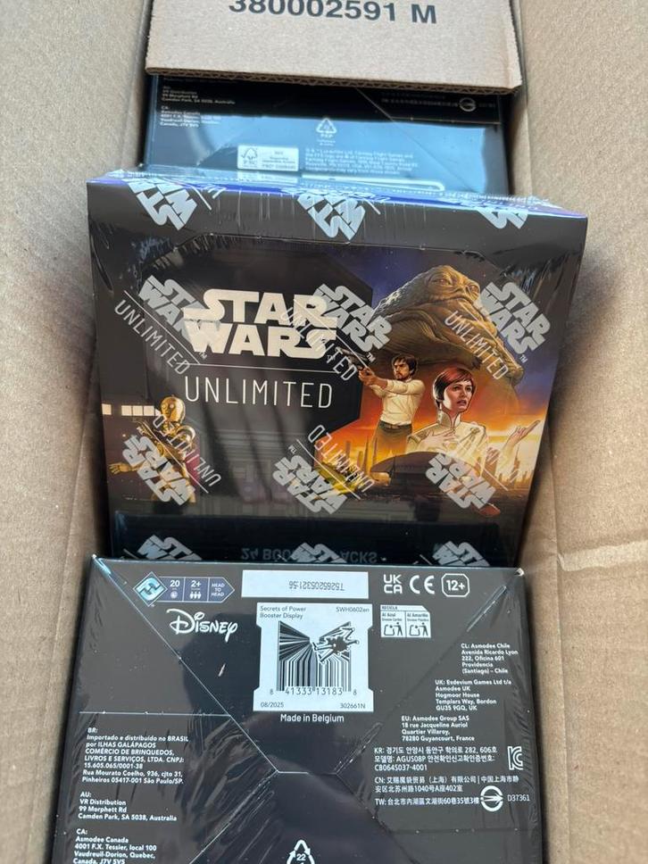 Secrets of Power Boosterbox 24x - Star Wars Unlimited TCG, Hobby en Vrije tijd, Verzamelkaartspellen | Overige, Zo goed als nieuw