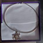 DAMESKETTING ECHT ZILVER MERK ZINZI, Handtassen en Accessoires, Met hanger, Ophalen of Verzenden, Zo goed als nieuw, Zilver