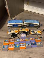 2 vtech spelcomputers + spelletjes + 3 controllers, Ophalen, Gebruikt