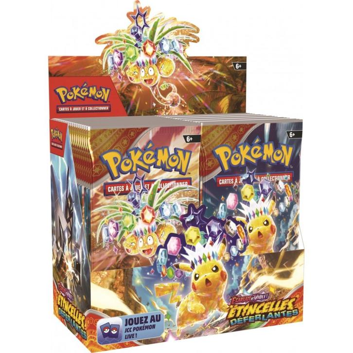 Pokemon Booster Box Français Etincelles Déferlantes, Hobby & Loisirs créatifs, Jeux de cartes à collectionner | Pokémon, Neuf