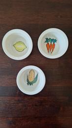 Villeroy & Boch 3 potjes ramekins Luxembourg vintage, Keramiek, Ophalen of Verzenden, Zo goed als nieuw, Kom(men)