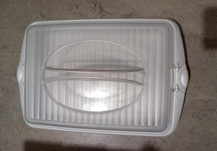 Transportdoos voor cake, cake, brownie.., Huis en Inrichting, Keuken | Tupperware, Nieuw, Bus of Trommel, Wit, Ophalen