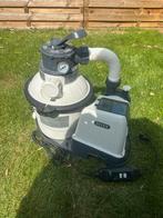 Zwembadpomp en zandfilter met nieuwe zand 10000l, Ophalen of Verzenden, Zo goed als nieuw, Zwembadpomp