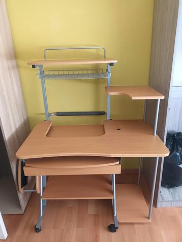 Computermeubel, Enlèvement, Utilisé, 70 à 120 cm, 120 à 170 cm