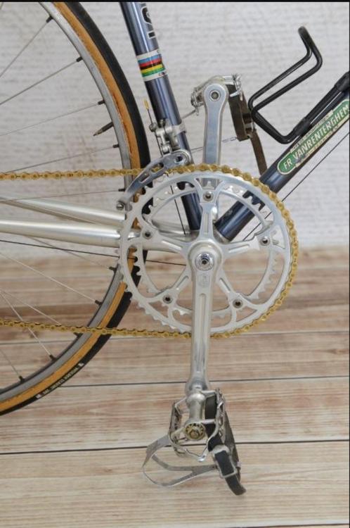 Retro koersfiets Vitus Duralinox 979 blauw - 1984, Fietsen en Brommers, Fietsen | Racefietsen, Gebruikt, Heren, Overige merken
