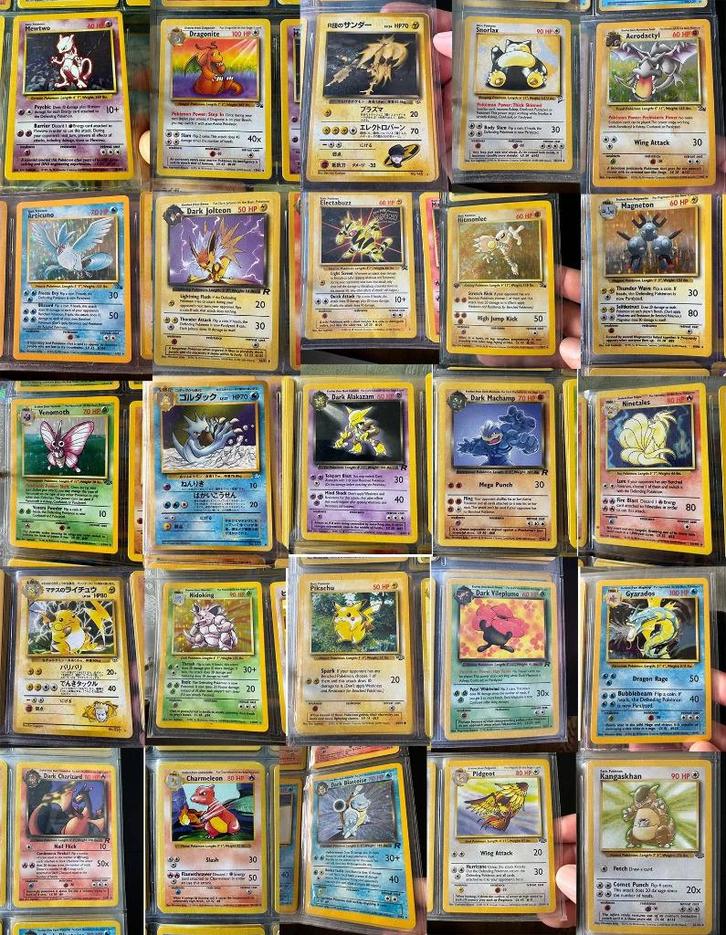 GEZOCHT: Oude Pokémon Kaarten of nieuwe, grote boxen, Hobby en Vrije tijd, Verzamelkaartspellen | Pokémon, Ophalen