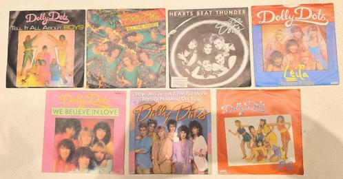 Dolly Dots - 7 singles, Cd's en Dvd's, Vinyl Singles, Gebruikt, Single, Pop, 7 inch, Ophalen of Verzenden