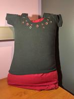 Zwarte blouse met kleine mouwen 36/38/40, Kleding | Dames, Topjes, Ophalen, Gedragen, Zwart, Korte mouw