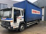 VOLVO FL6 12, met schuifzeil en laadklep, Wit, Bedrijf, 2 zetels, 2 deurs