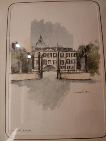 Belle gravure de Rotem, Enlèvement ou Envoi, Comme neuf