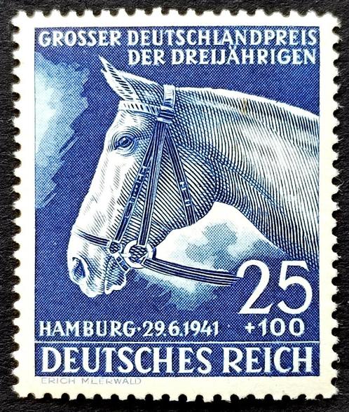 DR:Großer Deutschlandpreis der Dreijährigen 1941 POSTFRIS, Postzegels en Munten, Postzegels | Europa | Duitsland, Postfris, Overige periodes