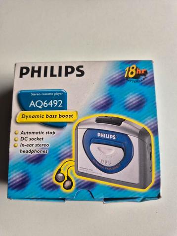 Philips walkman cassette speler 