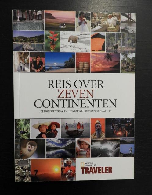 Boek Reis over zeven continenten National Geographic Travel, Boeken, Reisgidsen, Zo goed als nieuw, Reisgids of -boek, Overige merken