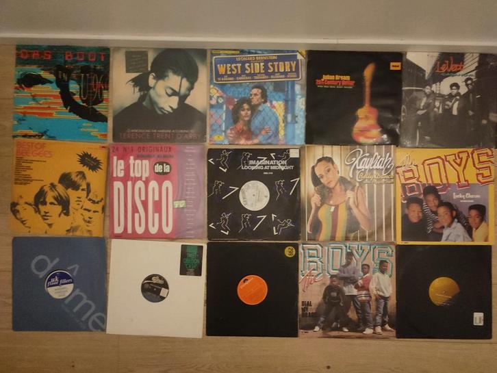 50 LP’s voor 50 euro – enkel het volledige lot, Cd's en Dvd's, Vinyl | Overige Vinyl, Gebruikt, Ophalen