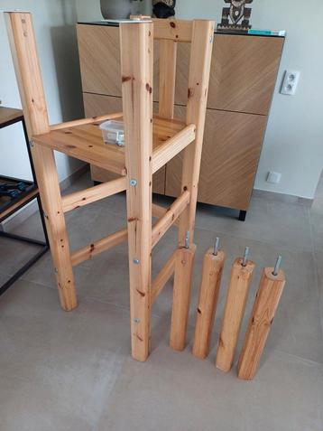 Flexa pieds mi-hauteur avec plateforme pour toboggan, Enlèvement, Utilisé
