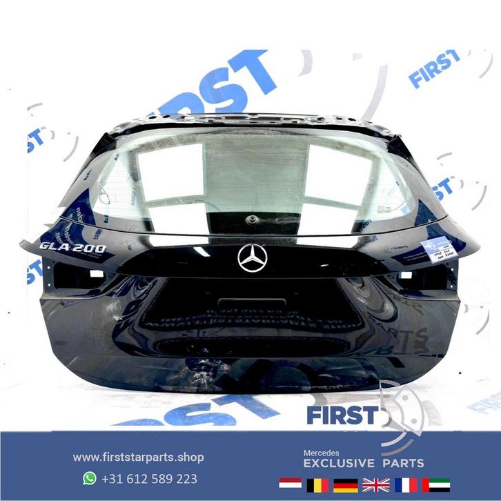 H247 GLA ACHTERKLEP A2477408400 COMPLEET MET RUIT origineel, Auto-onderdelen, Carrosserie, Achterklep, Mercedes-Benz, Achter, Gebruikt