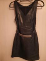 Lederen kleedje Manigance 40, Kleding | Dames, Maat 38/40 (M), Zwart, Ophalen of Verzenden, Zo goed als nieuw