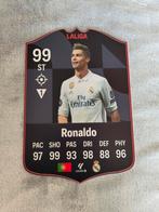 Voetbalkaartje (37cmx25cm) - Cristiano Ronaldo / Real Madrid, Verzamelen, Sportartikelen en Voetbal, Ophalen, Zo goed als nieuw