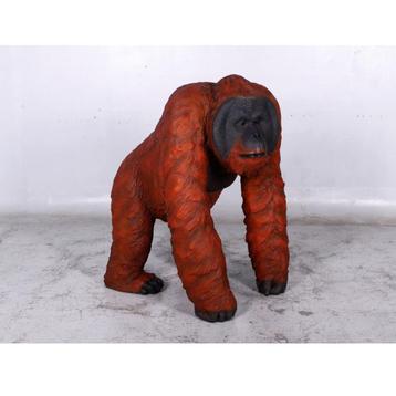 Walking Male Orangutan beeld – Orang Oetan Hoogte 110 cm beschikbaar voor biedingen