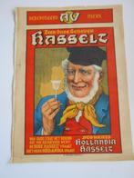 Affiche Stokerij Hollandia Hasselt genever ., Ophalen of Verzenden