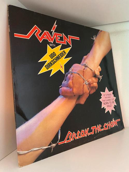 Raven With Udo Dirkschneider – Break The Chain, CD & DVD, Vinyles | Hardrock & Metal, Utilisé