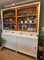 Magnifique Buffet / Vaisselier de 200cm - Chastre - teck, Huis en Inrichting, Ophalen, Zo goed als nieuw, Teakhout