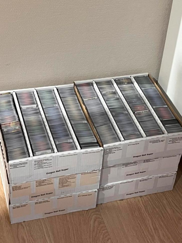 Dragon Ball Super - meer dan 15000 verzamelkaarten, Hobby en Vrije tijd, Verzamelkaartspellen | Magic the Gathering, Zo goed als nieuw