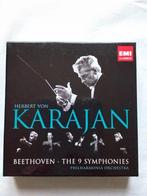 Herbert von Karajan - The 9 symphonies, Comme neuf, Opéra ou Opérette, Enlèvement ou Envoi